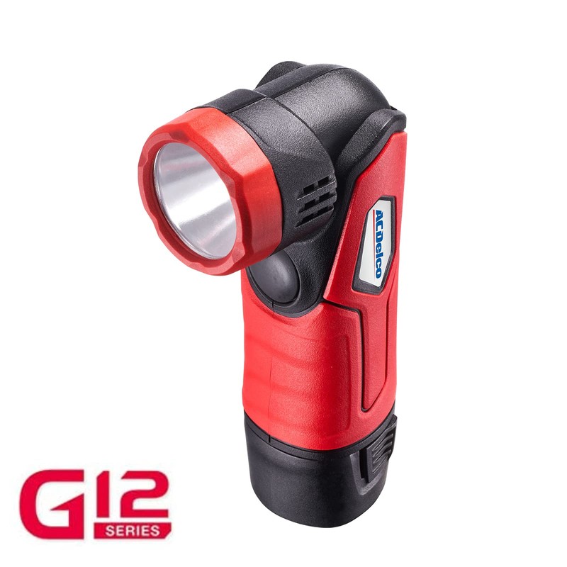 ACDelco ARL1238T G12 Series 12V Li-ion Adjustable Handheld LED Flashlight