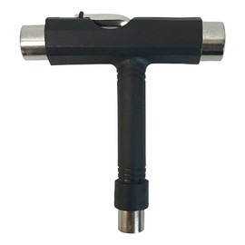 Skateboard Tool Skateboard Wrench Tool Black T-TOOL T-TOOL All-in-One Skateboard Assembly Disassembly Tool