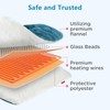 Weighted Heating Pad for Back & Period, FSA Eligible, 17x33,
