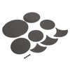 10Pcs Drum Mute Pad Volume Reduction Rubber Practice Silencer Mat