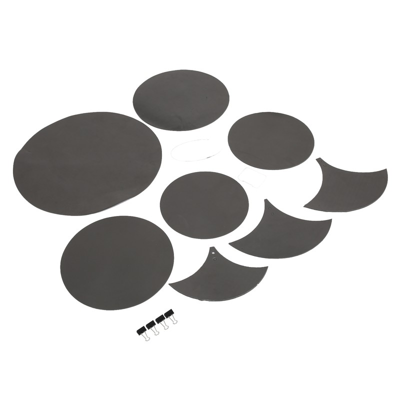 10Pcs Drum Mute Pad Volume Reduction Rubber Practice Silencer Mat
