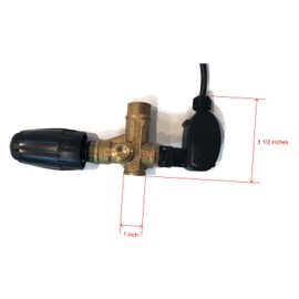 OEM | AR Pressure Washer Unloader Valve with Switch for Comet 8108253200, 8116256400
