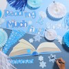 Frienda 99 Pieces 3D Snowflake Bulletin Board Decorations with Paper