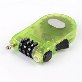 Portable Antenna Wire Dial Lock 2ea