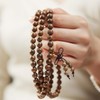 108 Prayer Beads Mala Necklace, Buddhist Bracelet Tibetan 8 mm