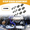 Partuto 20 Set 4.2x16Mm Universal U Clip Screw Assortment -