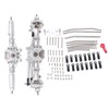 RC Front Rear Axles Complete Set Metal Assembly Kit Axle