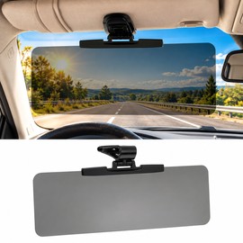 Car Anti-Glare Sun Visor for Daytime Driving – Gray Mounted Light-Reducing Shield for Bright Sunlight & Vehicle Use