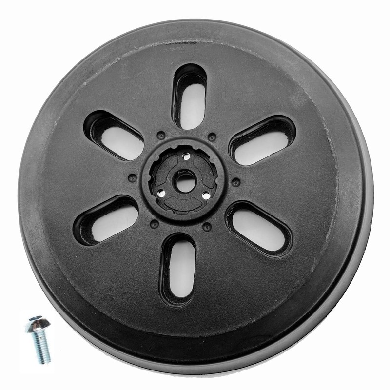 6 Inch 6 Hole Hook and Loop Sander Hard Backing