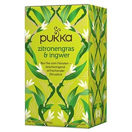 Organic Lemongrass & Ginger Tea - 20bags by PUKKA HERBAL AYURVEDA