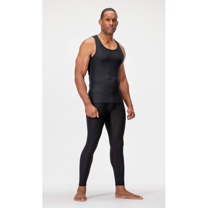 DEVOPS 3 Pack Men's Muscle Dry Fit Compression Tank Top