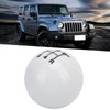 M12x1.25 Gear Shift Knob Head 5Speed WearResistant Circular Shift Knob