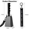 Ministrouetion Cow Bells with Wrist Strap - Cowbell with Handle
