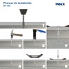 INDEX Fixing Systems INCO438 [IN-CO] Indemoll anchor for fixing to