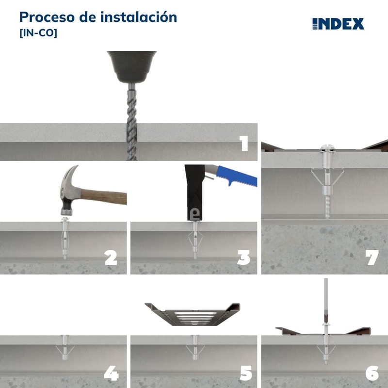 INDEX Fixing Systems INCO438 [IN-CO] Indemoll anchor for fixing to