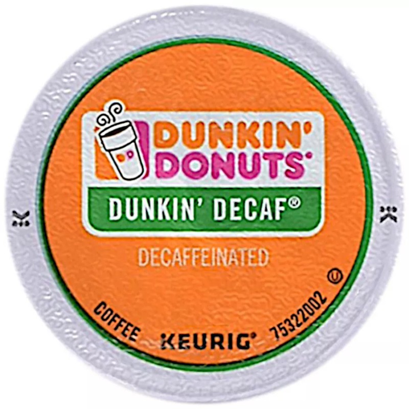 Dunkin' Donuts X22 Dunkin Donuts Original DECAF Coffee Pod K-Cups