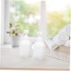 FELTECHELECTR 2pcs Lotion Dispenser Refillable Squeeze Soap Bottles for Shower