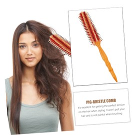 OATIPHO Detangling Hair Combs Boar Bristle Brush Curling Comb for Straightening and Curling Hair