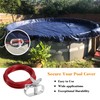 Pool Cover Cable and Winch - 100CW Heavy-Duty Pool Cover
