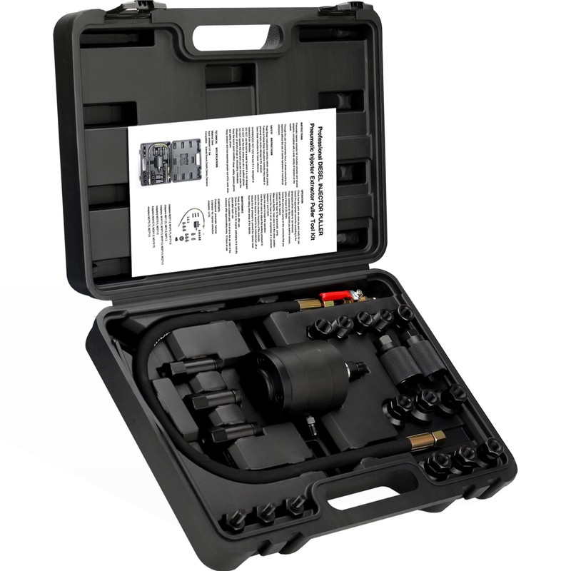 easchwork Pneumatic Injector Puller Set Compatible with Diesel Engines 23