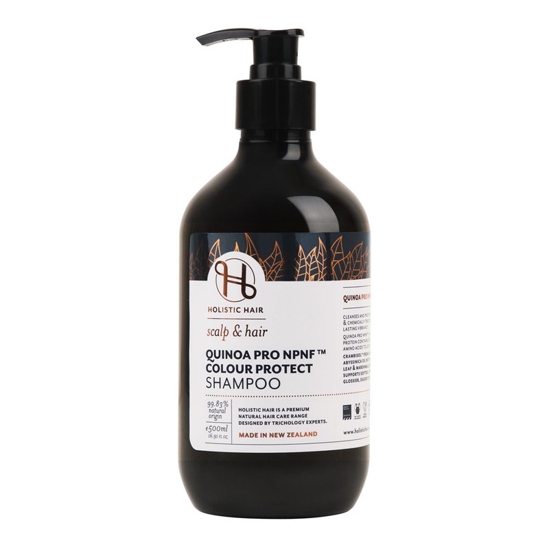 Holistic Hair Quinoa Pro NPNF Colour Protect Shampoo, 500ml refill