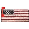 2025 American Flag Welcome Magnetic Mailbox Cover，7.4 July Fourth Festival