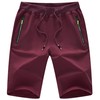 Chrisuno Drawstring Shorts Men Casual Big and Tall for Beach