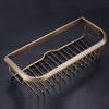 Shelf Brass Shower Caddy 32×15×9 30cm Solid Copper Shower Basket