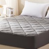 SLEEP ZONE King Mattress Pad, Pillow Top Mattress Topper, Jersey