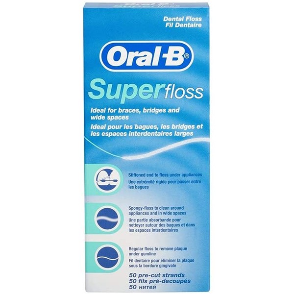 ORAL B Superfloss 50's