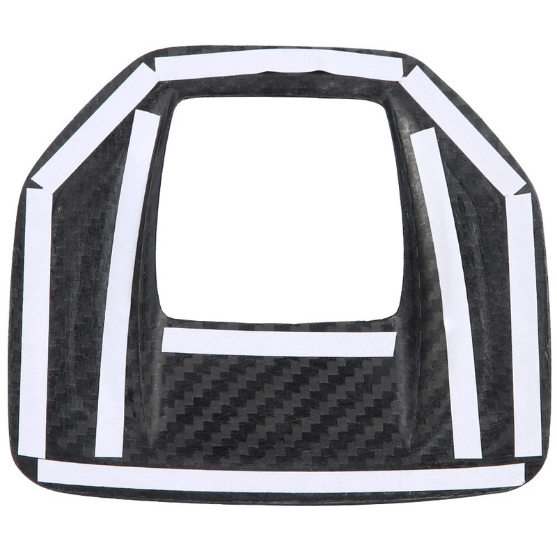 Carbon Fiber Center Console Gear Shift Panel Cover Trim for