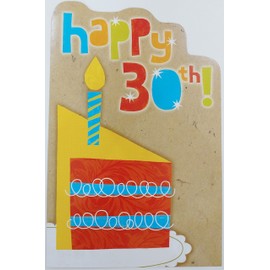 Happy 30th! Laughter Warmth Years of Special You - Birthday Greeting Card "Celebrating all the joy and happiness you bring to the world"