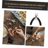 COHEALI Jewelry Making Accessories Stainless Steel Pliers Perfect for DIY