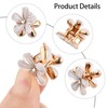 20 PCS Mini Diamond Hair Claw Clips, Crystal Mini Flower