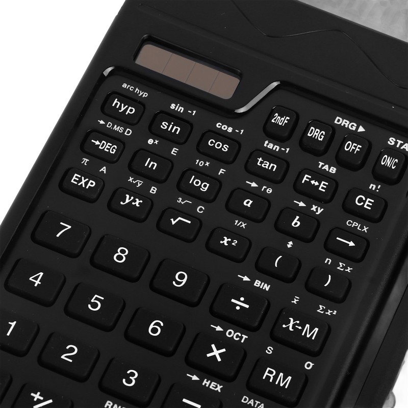 Scientific Calculator Solar Battery Powered Multi Functional Foldable Scientific Calculator
