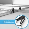 Art3d 50-Pack Hold-Down Clip for Drop Ceiling Tiles, 1.9 x