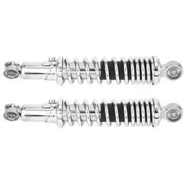 Mini Bike Shocks,Z50 Rear Shocks,z50r 10.5 shock absorbers z50 rear shocks Shock absorber and bracket 1 Pair Rear Shock Absorber Suspension Replacement Motorcycle Accessory Fit for Z50