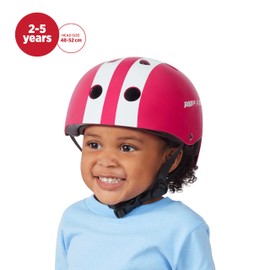 Radio Flyer Helmet, Pink Child Bike Helmet, Kids Bike Helmet for Skating, Scooter, Bike, Toddler Helmet Pink