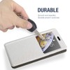 Shantime Viewable Window Leather Flip Case Compatible with AGM Glory