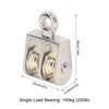 Double Swivel Climbing Pulley Pulley Wheel Double Pulley Rope Pulley
