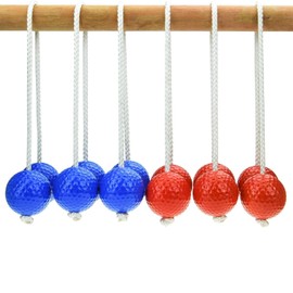 Zhixifan 6 Pairs Golf Balls, Outdoor Ladder Golf Balls, 40mm Hard Golf Training Balls, Bolas Toss Toss, Ladder Toss Balls