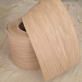 Pre Glued Iron on Oak Wood Veneer Sheets 200mm wide x 3000mm (3metres)