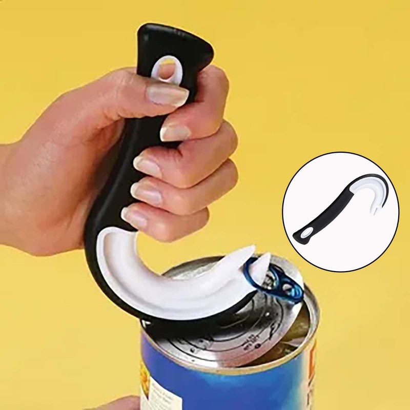 2 Pcs Ring Pull Opener, Ring Pull Can Opener Aid