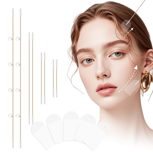 Instant Face Lift Tape Invisible with String – 100 PCS