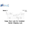 BFSEALS Equipment Cargo Security Shipping Containers Lock Door, Bar/Barrier, -