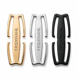 Kronwahl 3 Metal Bra Straps Clips for Straps Width up to 1.8 cm, Optimal Bra Accessories, Bra Holder for Invisible Straps and Attractive Emphasis on Neckline and Back