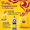 Gevalia Kaffe, 2-Step K-Cup & Froth Packets, (Cappuccino Espresso), 6