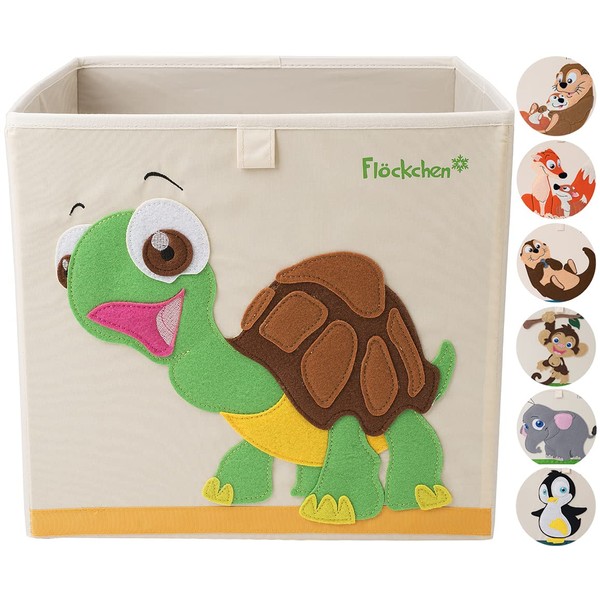 Flöckchen Children's storage box, toy box for children's room, toy