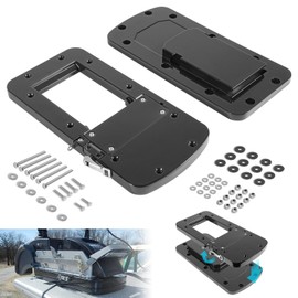 8M0092064 Xi Series Quick-Release Mounting Bracket Kit Aluminum for MotorGuide Xi3 Xi5 Trolling Motors (Black)