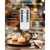 merrynights Remote Candles, 12PCS Flameless Tea Lights Candle Battery Operated